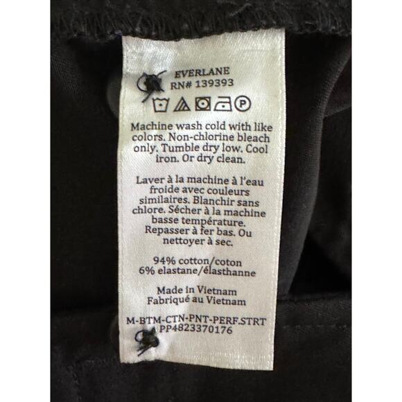 NWT Everlane Mens The Performance Chino Straight Fit in Black Size 32 x 34 - Picture 11 of 15